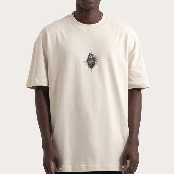 Camiseta MCD Box Fit Sagrado Coração SM26 Masculina - Foto 1