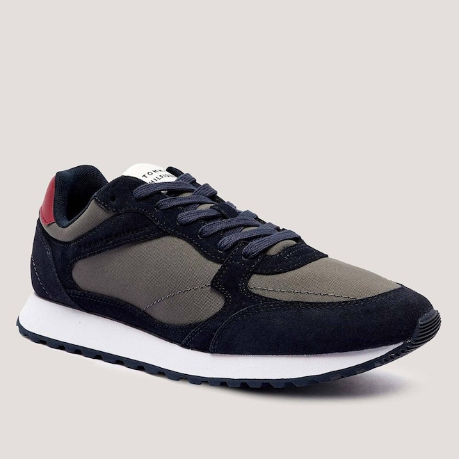Tênis Masculino Tommy Hilfiger New Runner EVA Mix Desert Sky - Foto 1
