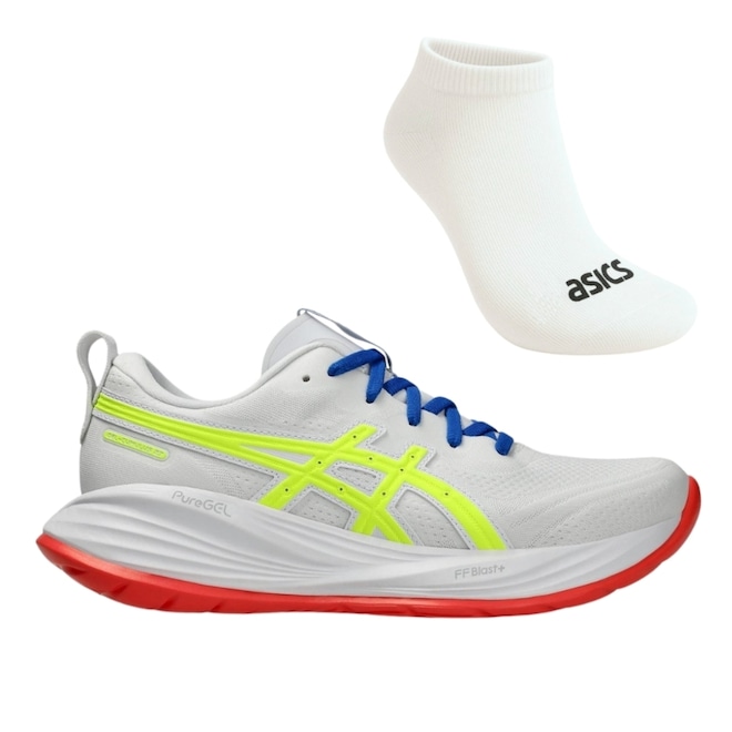Tênis Asics Gel-Cumulus 27 Atc E Meia - Feminino - Foto 1