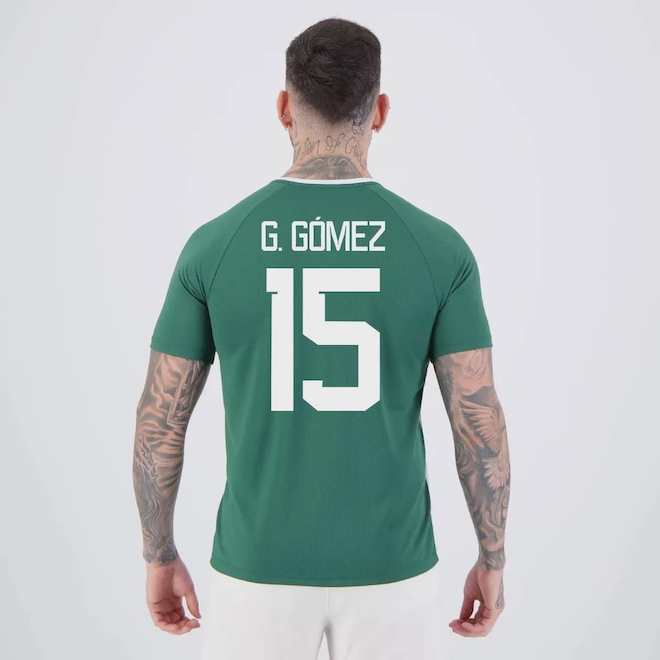 Camisa Palmeiras Alviverde 15 Gustavo Gómez Masculino - Foto 1