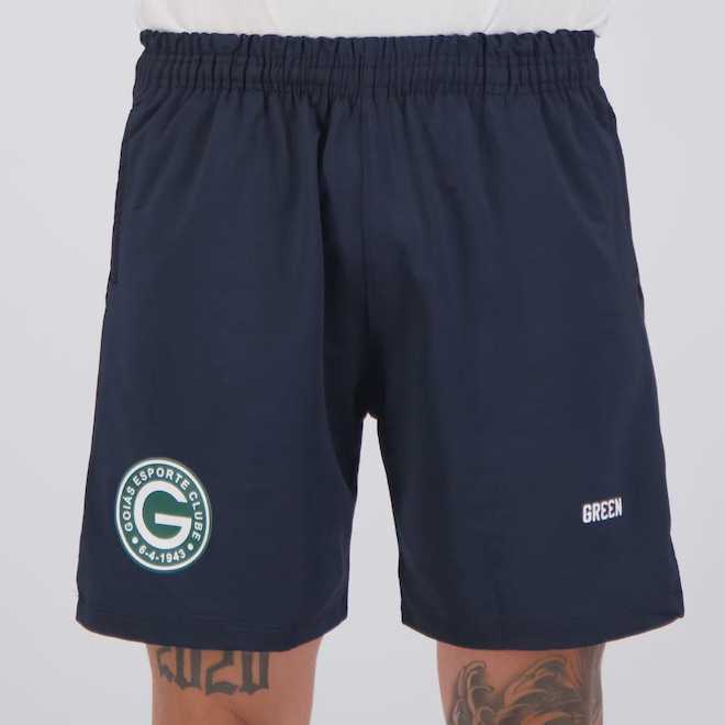 Bermuda Gr33n Goiás Comissão 2024 Masculina - Foto 1