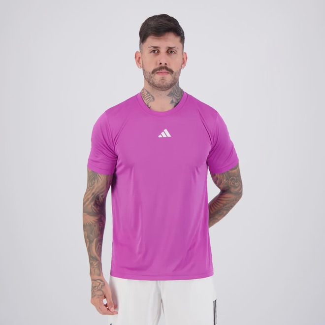Camiseta adidas Own The Run Base Basic Tee Masculina - Foto 1