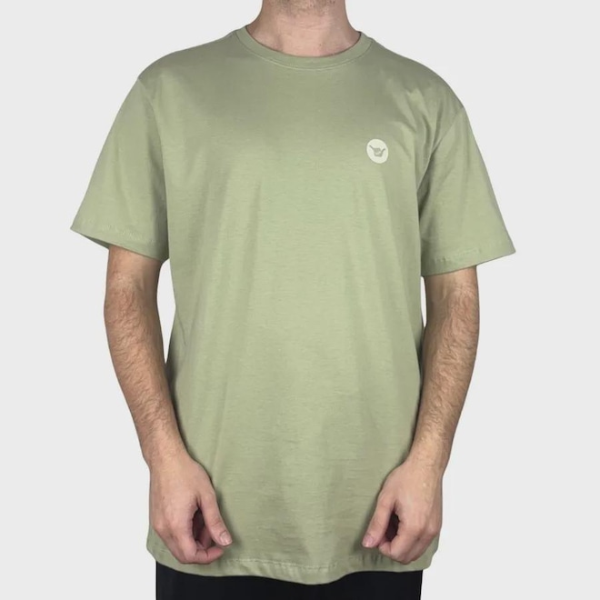 Camiseta Hang Loose Silk Mc Logo Classic Masculina - Foto 1