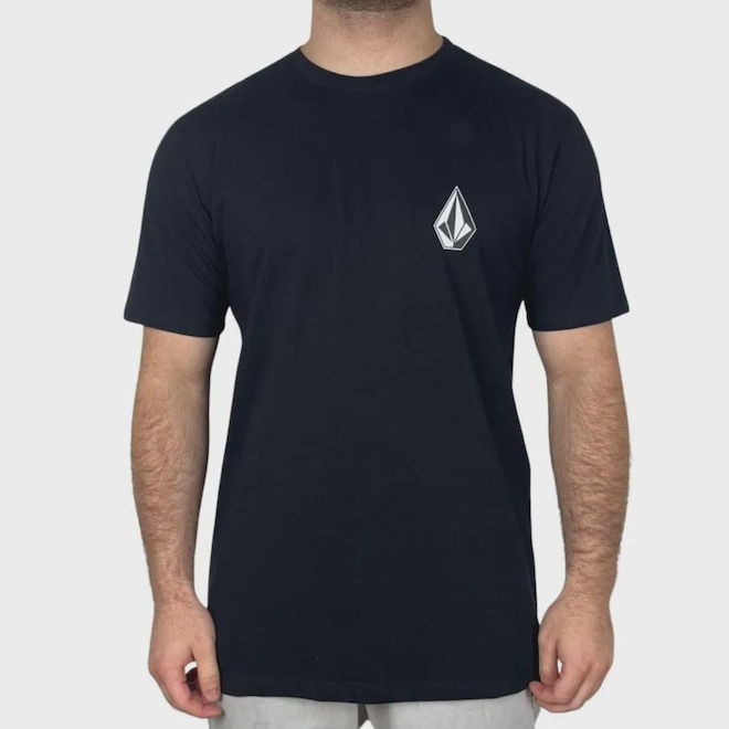 Camiseta Volcom Silk MC Iconic Masculina - Foto 1