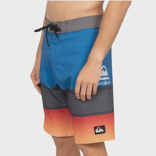Bermuda Quiksilver Everyday Panel Stripe Masculina - Foto 1