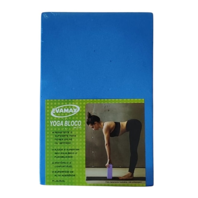 Bloco de Yoga e Pilates EvaMax - Foto 1