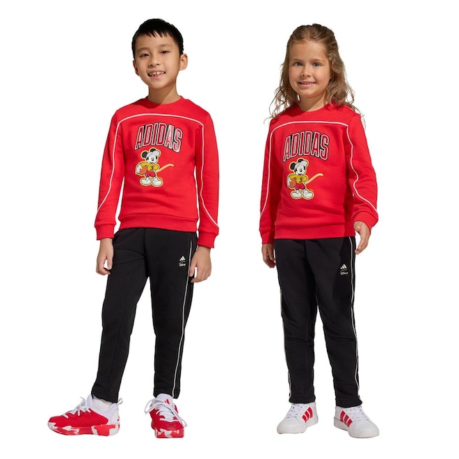 Calça Jogger adidas Disney Mickey Mouse Infantil - Foto 1