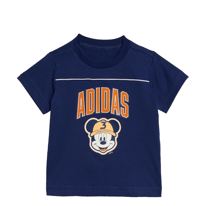 Camiseta adidas Disney Mickey Mouse Infantil - Foto 1