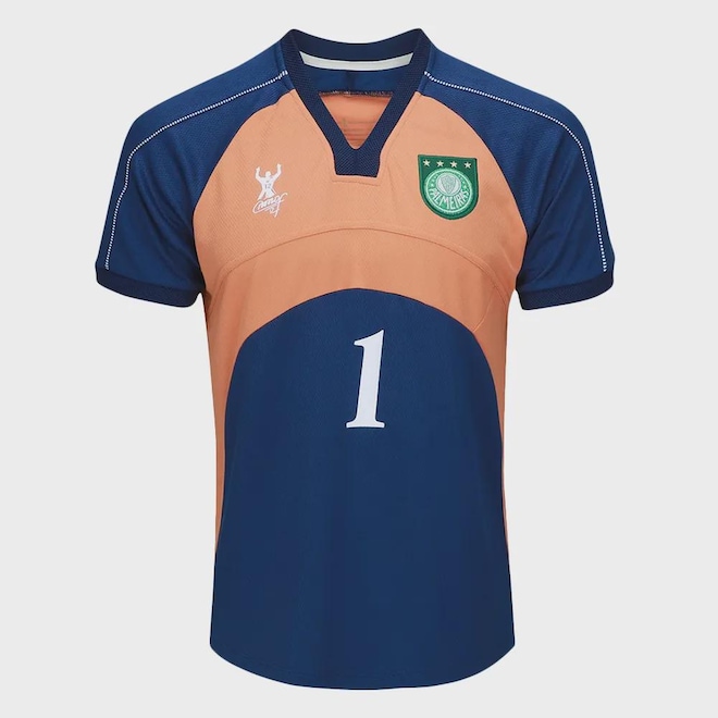 CAMISETA DO PALMEIRAS GOLEIRO RETRÔ 2000 BETEL MASCULINA - Foto 1