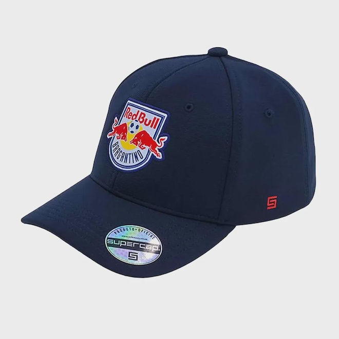 Boné Red Bull Bragantino Supercap 6 Gomos Adulto - Foto 1