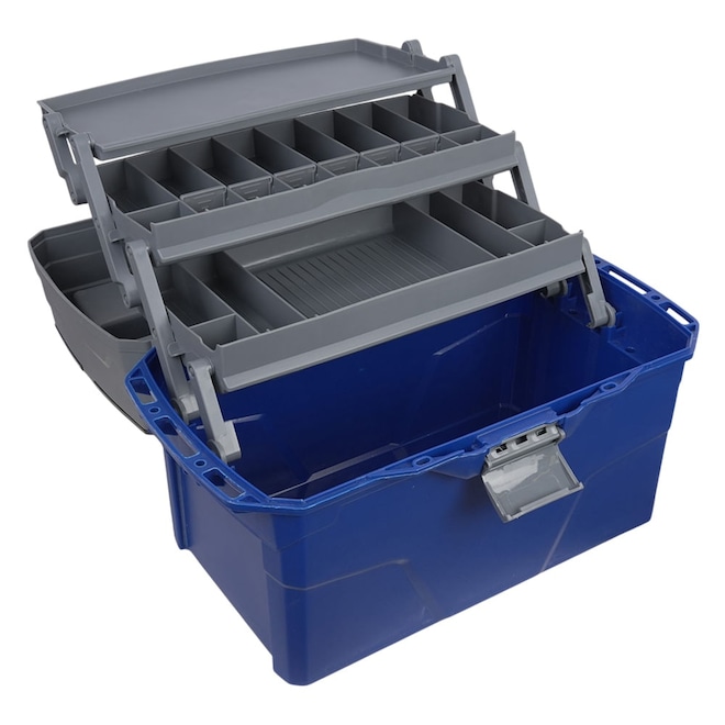 Maleta de Pesca PB Box Max + 3 Bandejas Articuladas Pesca Brasil - Foto 1