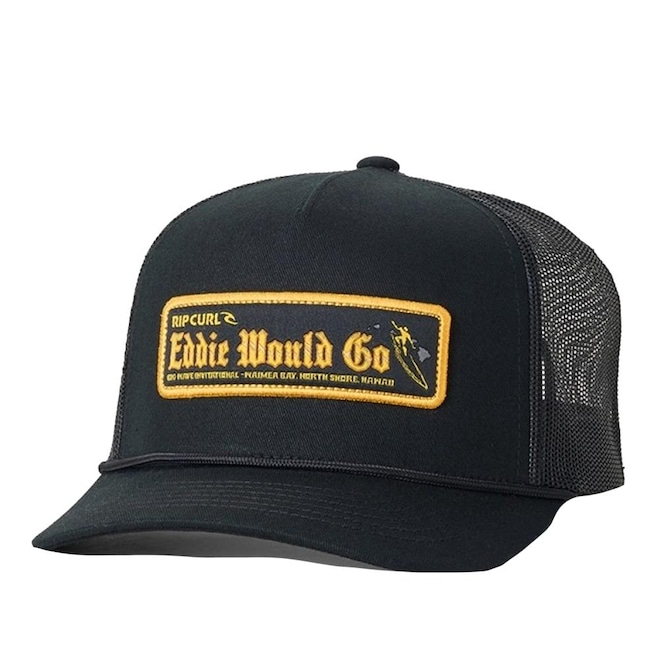 Boné Rip Curl Aba Curva EWG Trucker 25 SM26 Black - Foto 1
