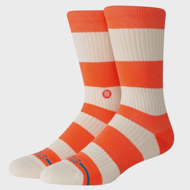 Meia Cano Alto Stance Fred Crew Red Masculina - Foto 1