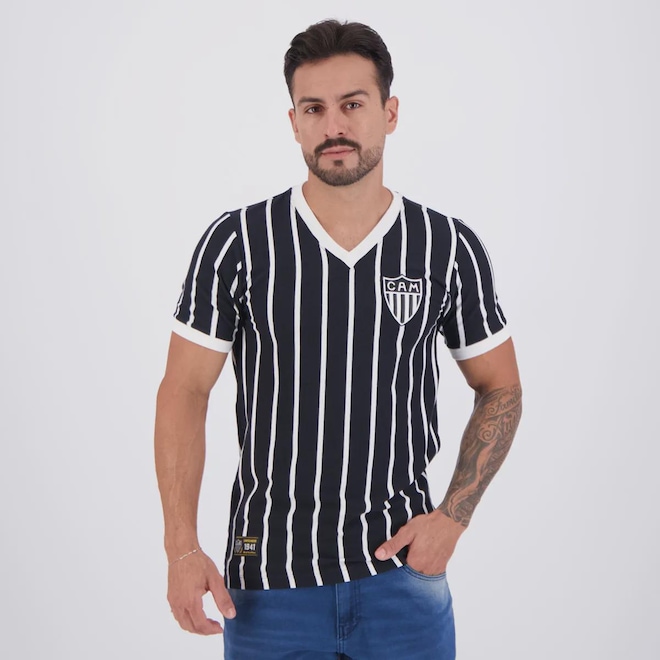 Camisa Do Atlético Mineiro Retrô 1941 - FutFanatics - Masculina - Foto 1