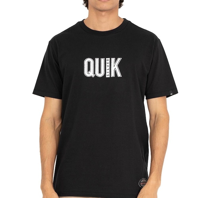Camiseta Quiksilver Outdoor SM26 Masculina - Foto 1