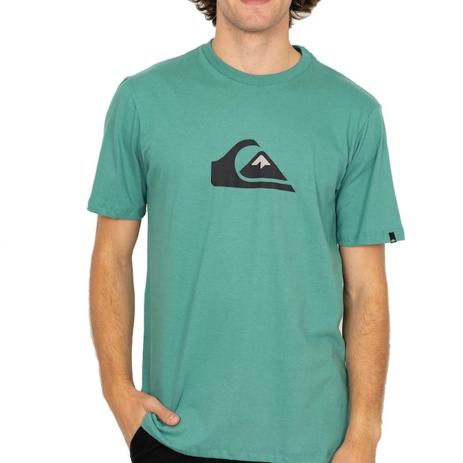 Camiseta Quiksilver Comp Logo SM26 Masculina - Foto 1