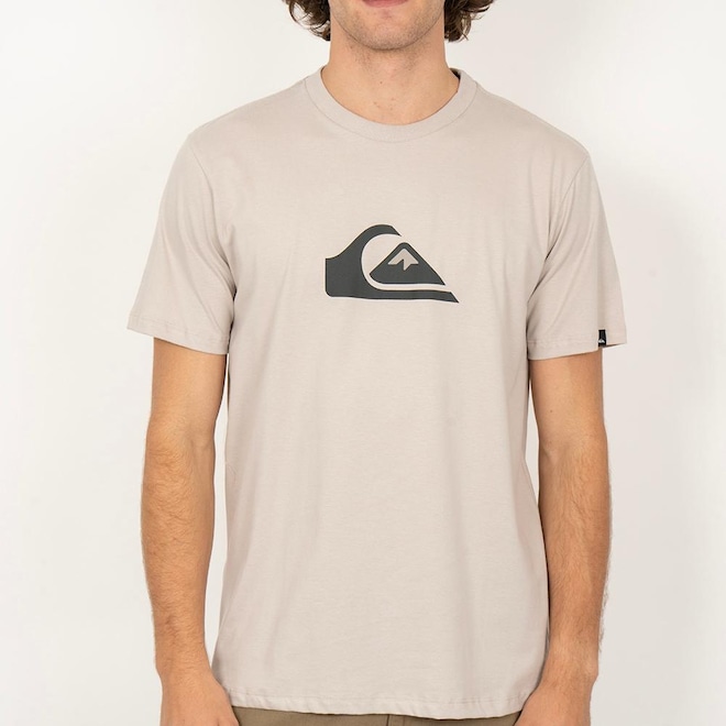 Camiseta Quiksilver Comp Logo Plus Size SM26 Masculina - Foto 1