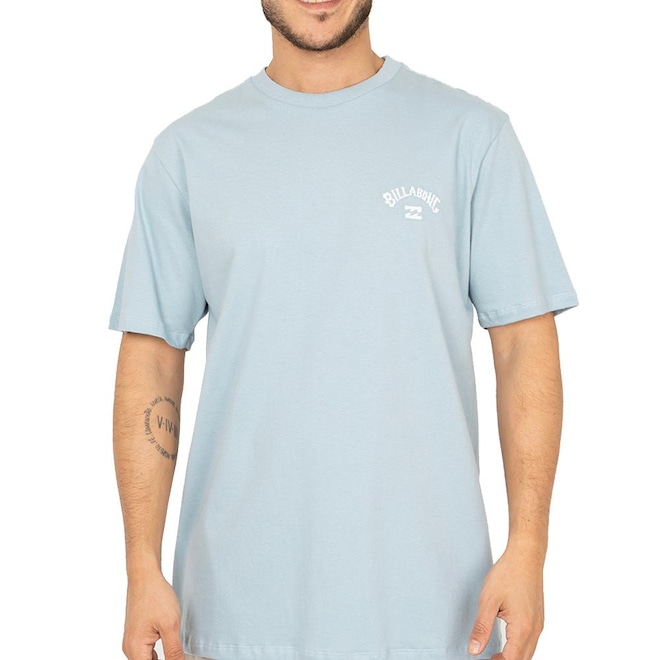 Camiseta Billabong Small Arch SM26 Masculina - Foto 1