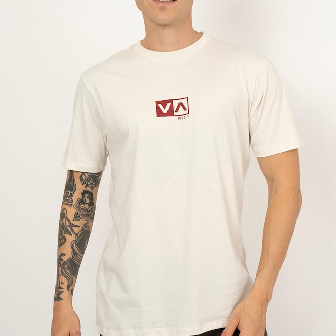 Camiseta RVCA Amini Balance Box SM26 Masculina - Foto 1