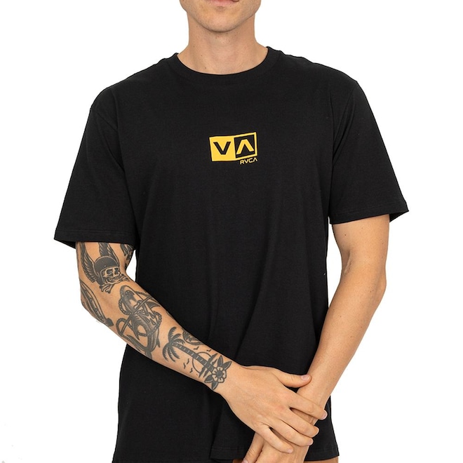 Camiseta RVCA Amini Balance Box SM26 Masculina - Foto 1