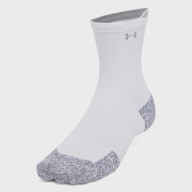 Kit Meias de Corrida Under Armour Run Cushion com 3 Pares - Adulto - Foto 1