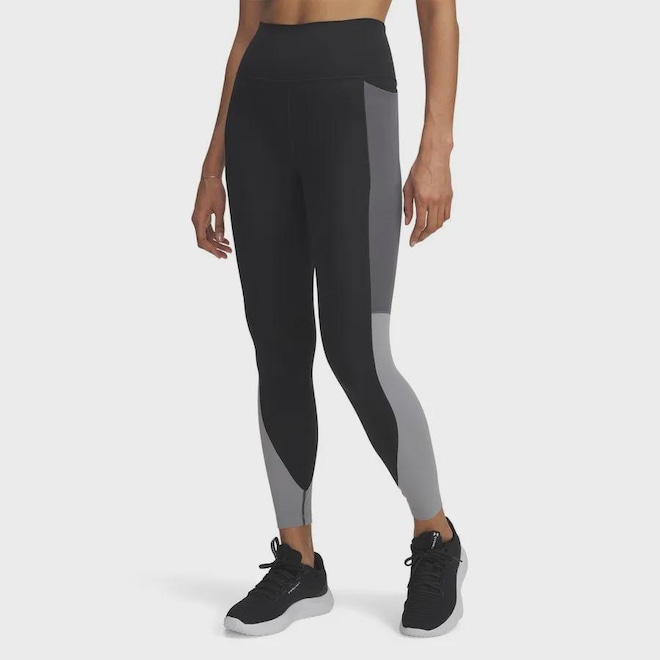 Calça Legging de Treino Under Armour Colorblock Angle Feminina - Foto 1