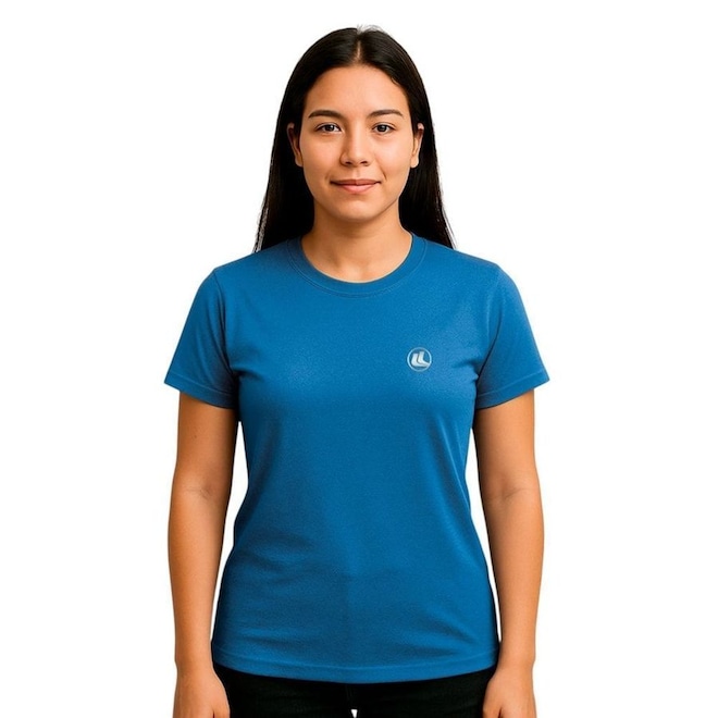 Camisa Esporte Legal Baby Look Solutio UV45+ Feminina - Foto 1