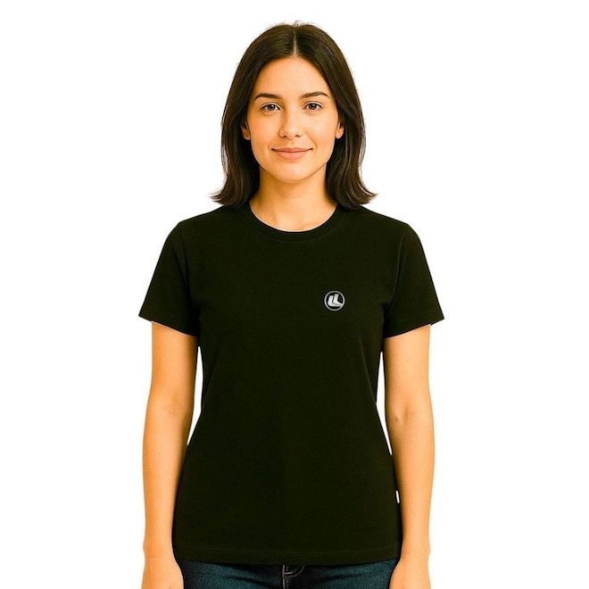 Camisa Esporte Legal Baby Look Solutio UV45+ Feminina - Foto 1