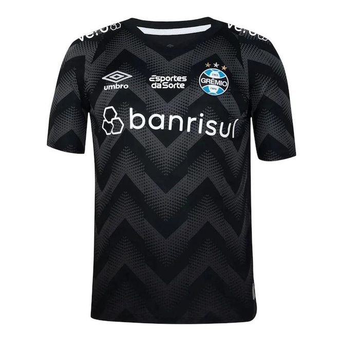 Camisa Do Grêmio Umbro Grêmio Goleiro 2024/25 Masculina - Foto 1