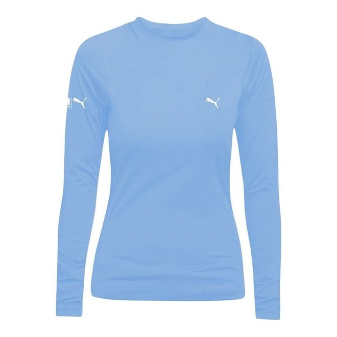 Camisa Térmica Puma UV50+ Manga Longa Feminina - Foto 1