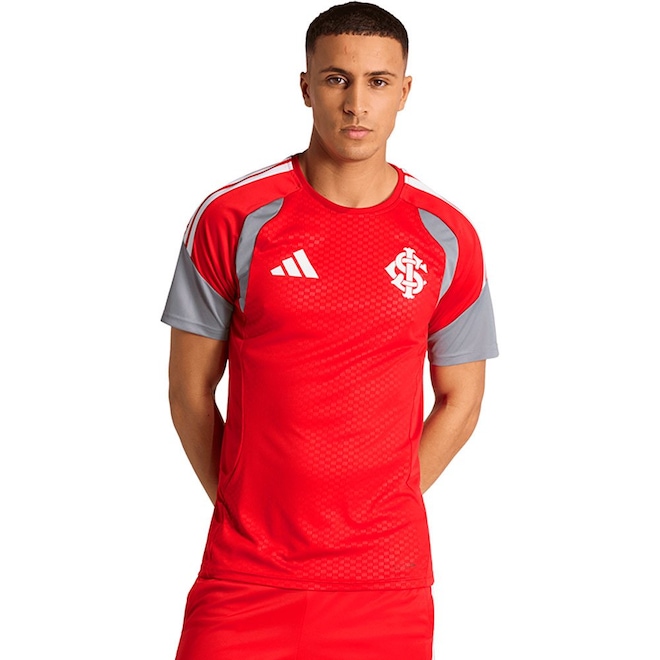 Camiseta Internacional 26 Competititon SC adidas Masculina - Foto 1
