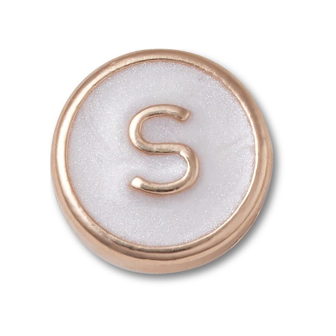 Jibbitz Crocs Letra S Perolizada - Foto 1