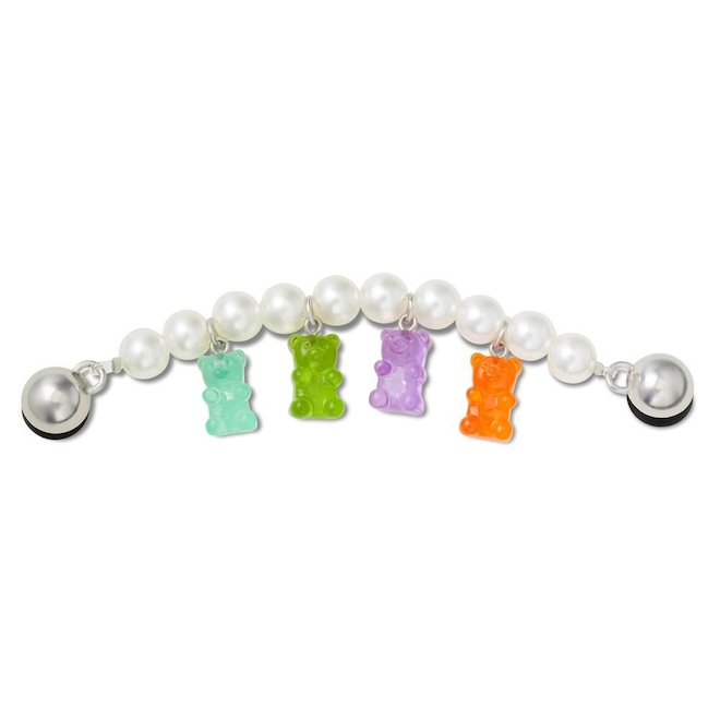 Jibbitz Crocs Corrente Pérolas Bala de Ursinho - Foto 1