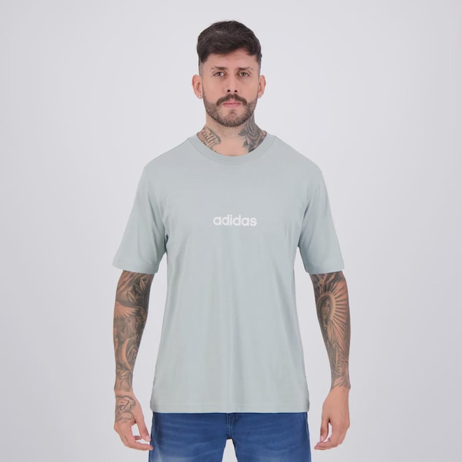 Camiseta adidas Logo Linear Masculina - Foto 1