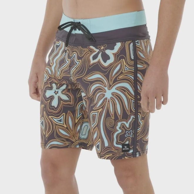 Bermuda Rip Curl Água Mirage Barrel Killaa 19 Washed Masculino - Foto 1