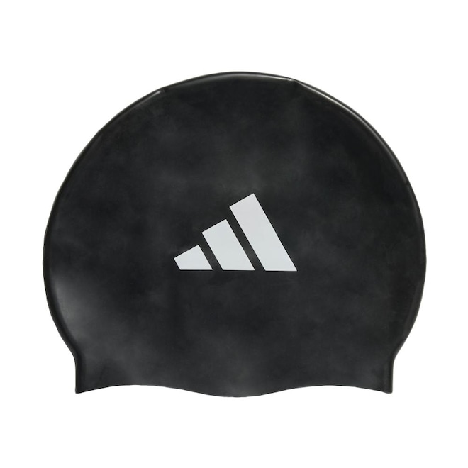 Touca de Natação adidas 3-Stripes Infantil - Foto 1