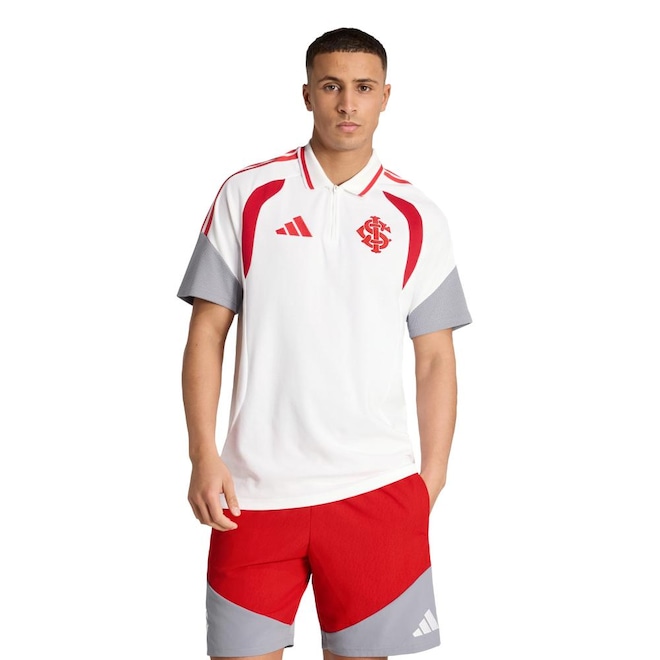 Camisa Polo adidas Competition SC Internacional 26/27 Masculino - Foto 1