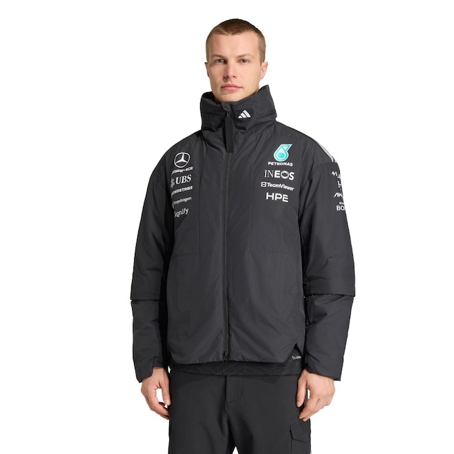 Jaqueta adidas Mercedes - AMG Petronas F1 Team Engineers Masculina - Foto 1