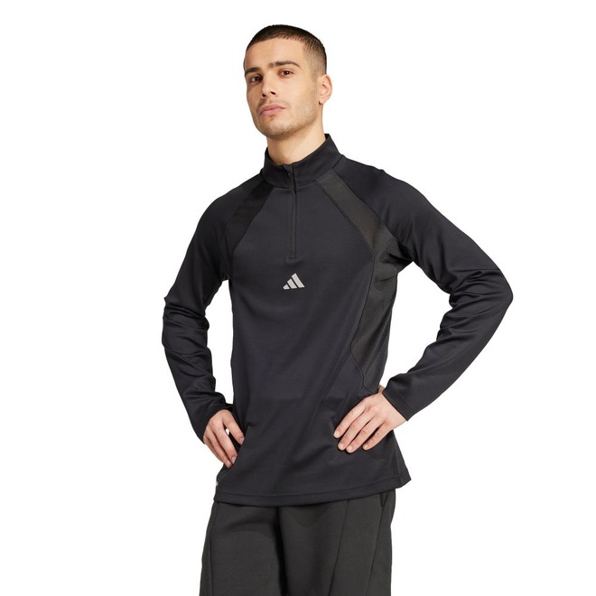 Blusão adidas Zíper 1/4 Tech Apparel Masculino - Foto 1