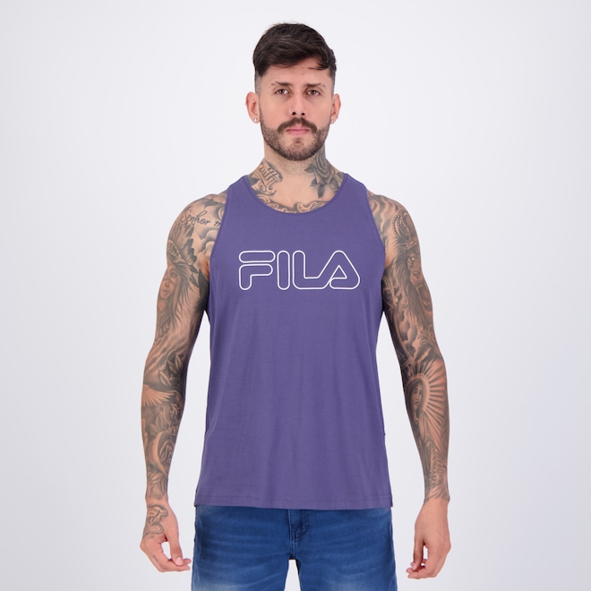 Regata Fila Letter Outline Masculina - Foto 1