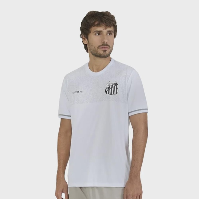 Camisa Do Santos Trilar Braziline Masculina - Foto 1