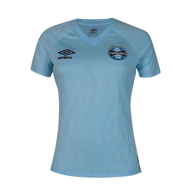Camisa Grêmio Of.2 2025 Torcedora Umbro Feminina - Foto 1
