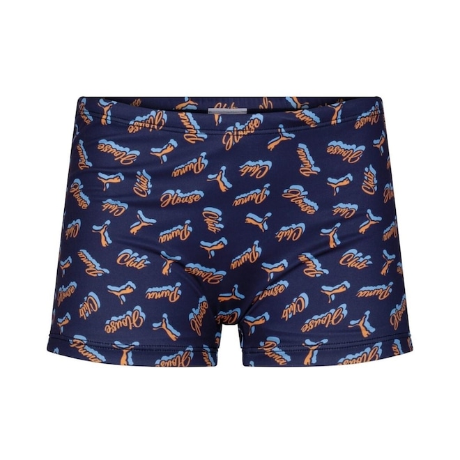 Sunga Puma Boxer Estampada Infantil - Foto 1