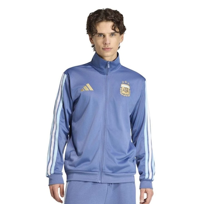 Jaqueta adidas Argentina DNA Masculina - Foto 1