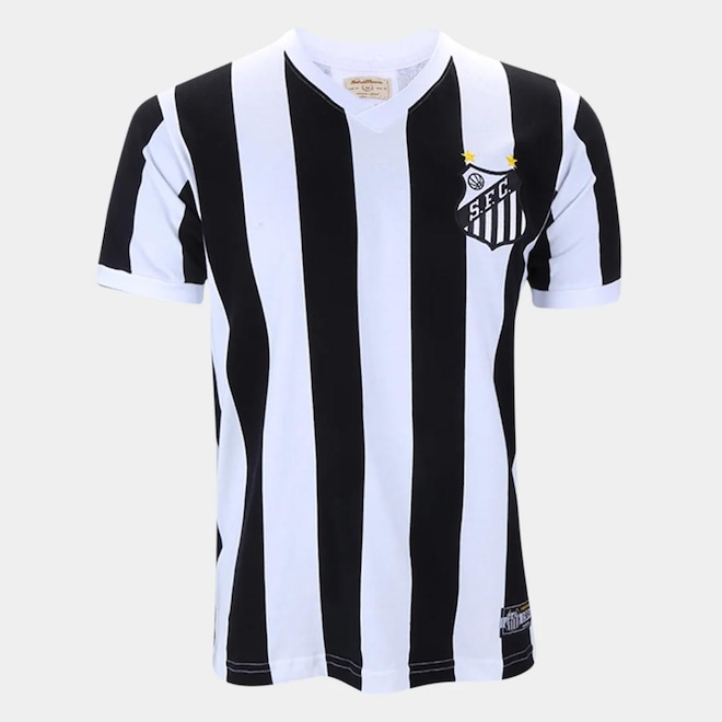 Camisa Do Santos 1984 Retrômania - Masculina - Foto 1