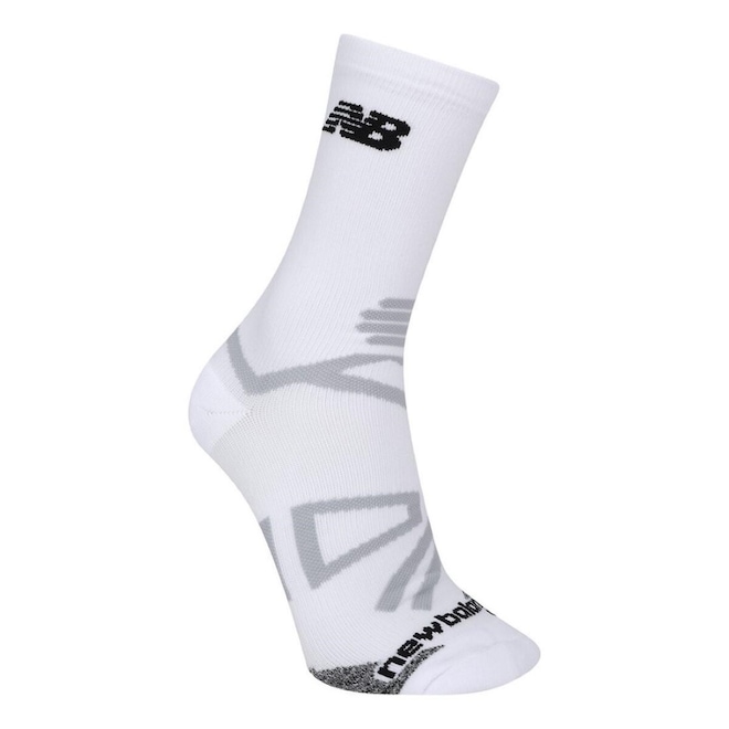 Meia de Corrida New Balance Performance Cano Longo Unissex - Foto 1