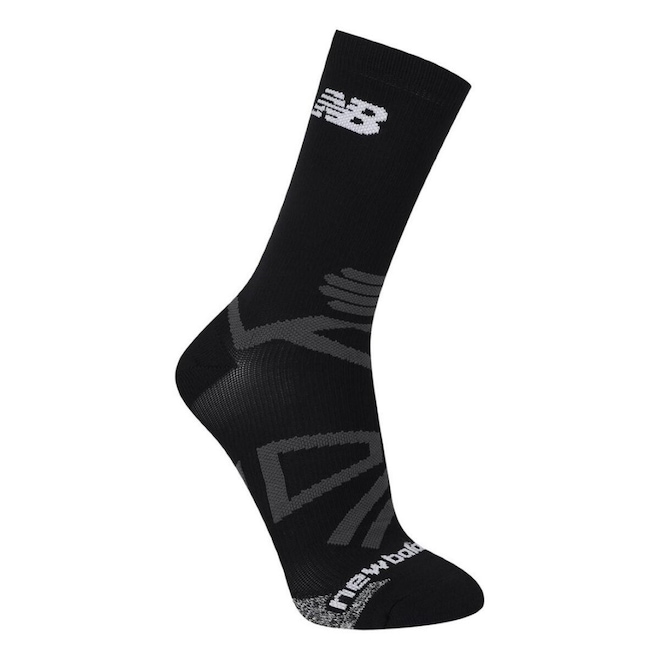 Meia de Corrida New Balance Performance Cano Longo Unissex - Foto 1