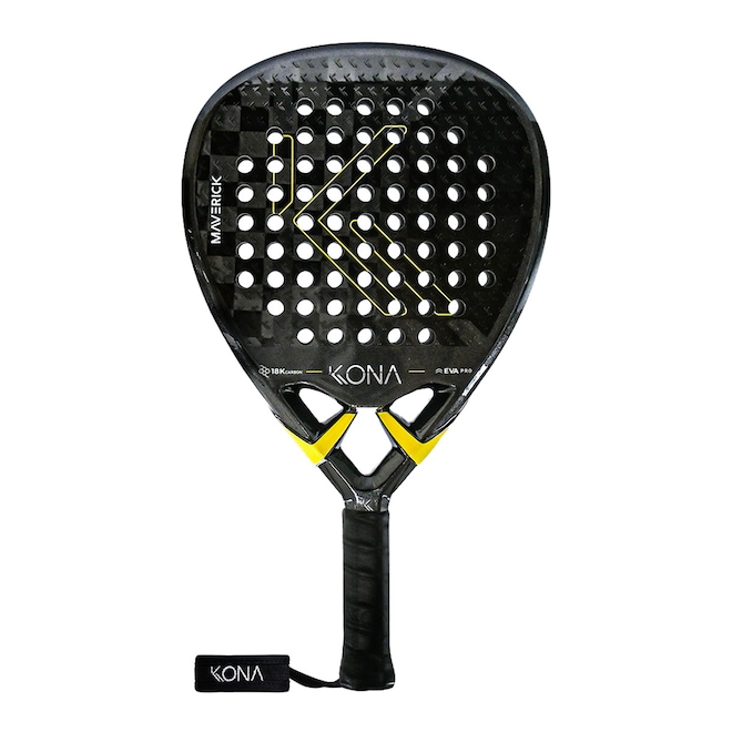 Raquete Padel Kona Maverick Yellow 18k 2025 - Foto 1