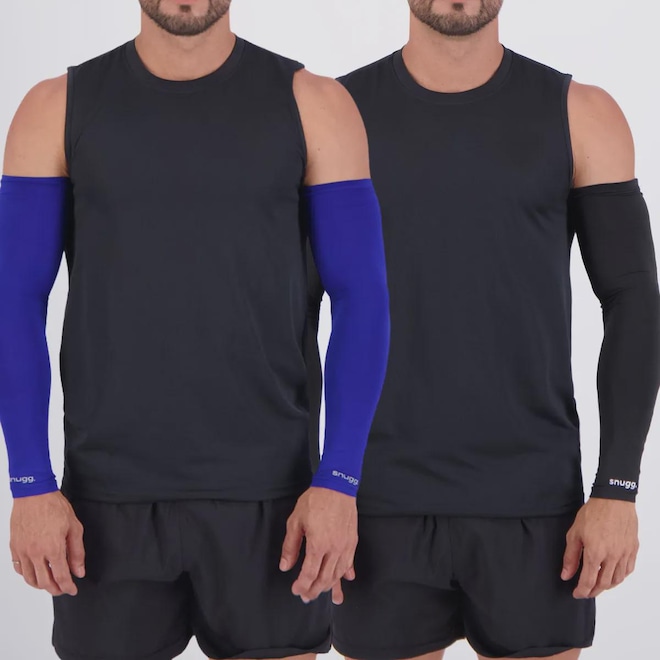 Kit 2 Manguitos Snugg UV50+ Longo Unissex - Foto 1