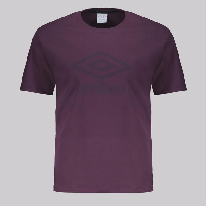 Camiseta Umbro Bordô Essential Masculina - Foto 1